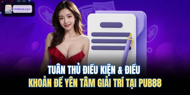 Tuân thủ điều kiện & điều khoản để yên tâm giải trí tại XX88
